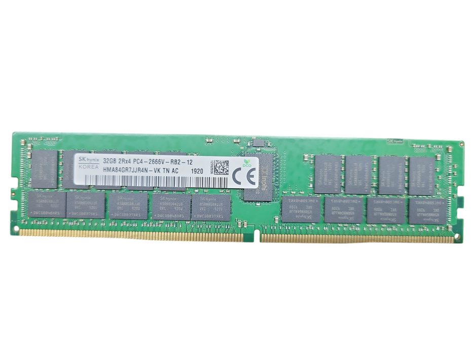 SK hynix 32GB 2Rx4 PC4-2666V-RB2-12 Server Ram Q!