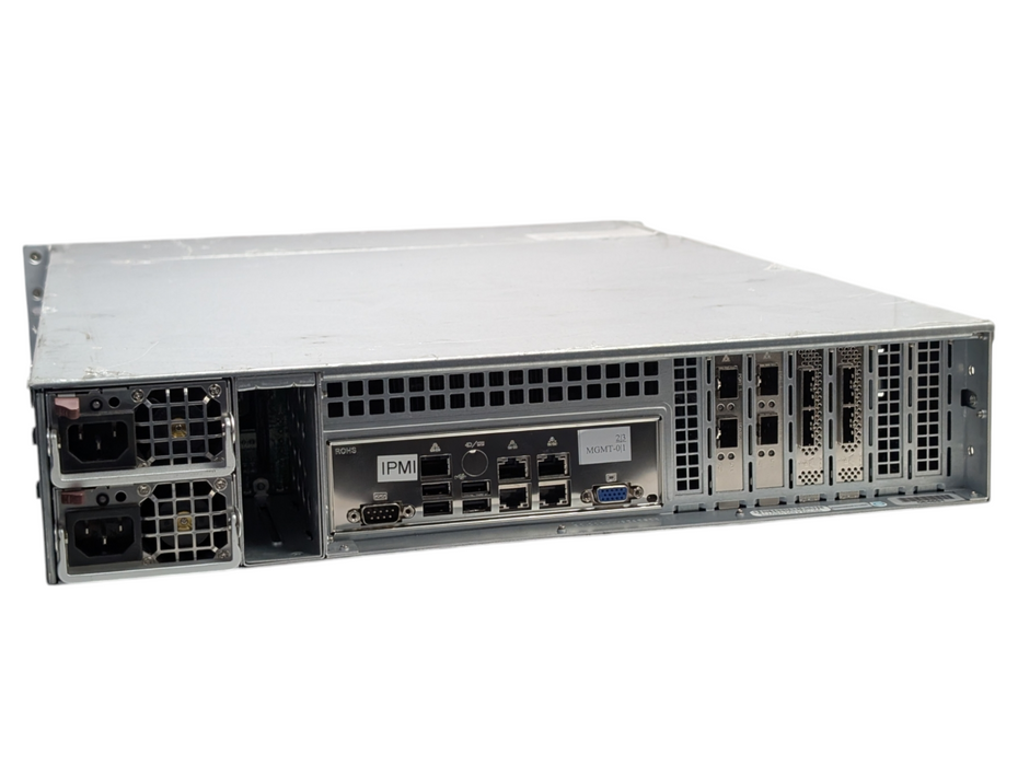 Supermicro CSE-826-9 X9DRD-7LN4F-JBOD 32GB RAM 2x Intel Xeon E5-2620 v2  -