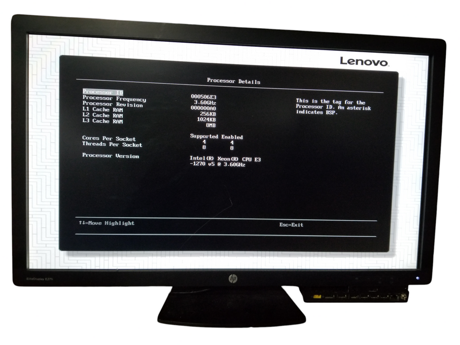 LENOVO 3250 M6 Xeon E3-1270 V5 3.60GHz RAID M1215 16GB DDR4 & 2x 460W PSU