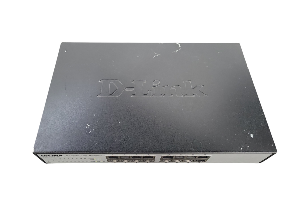 D-Link DGS-1100-16V2 16 Ports Easy Smart Managed Gigabit Ethernet Switch !