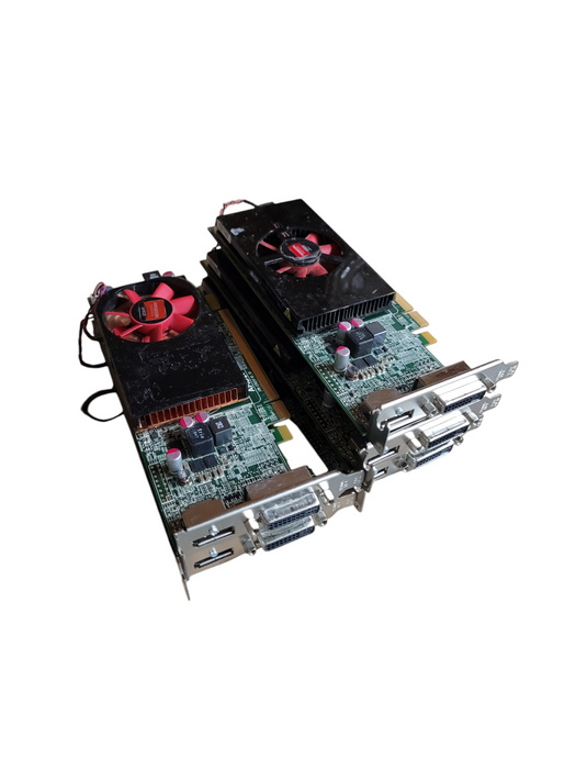 Lot of 5x Graphics Cards – AMD Radeon (Low Profile)