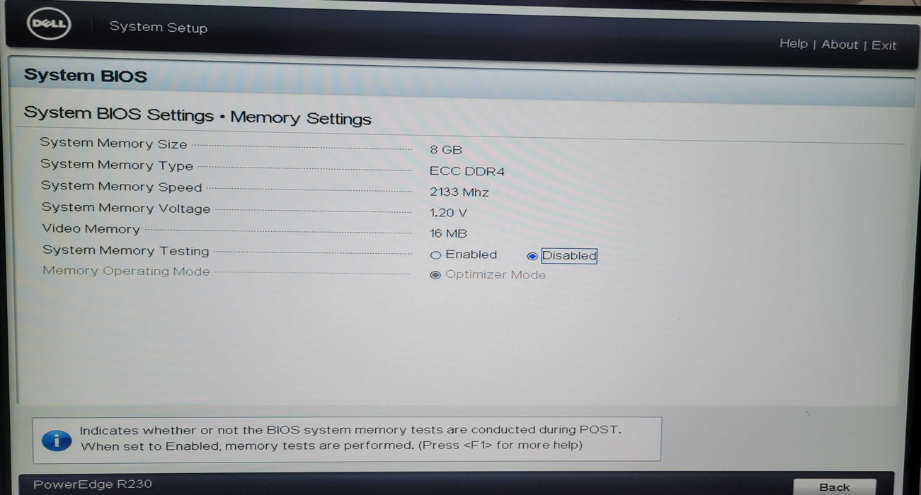 Dell PowerEdge R230 | Xeon E3-1220 v5 @3.00GHZ 8GB DDR4 No HDD | PERC H330
