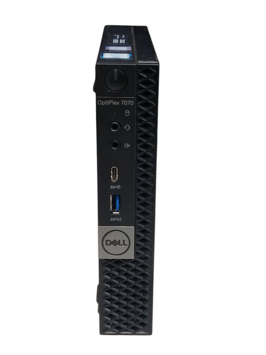 Dell OptiPlex 7070 USFF Intel i7-9700T CPU 2.00GHz 8GB RAM No HDD Q
