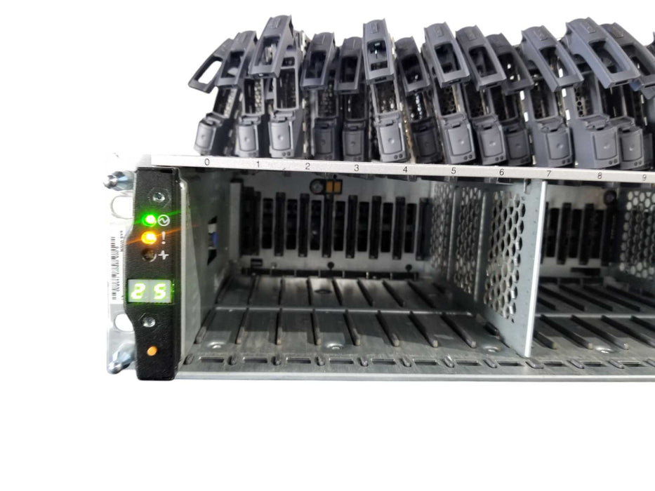 NetApp NAJ-1001 24-Bay w/ 2x IOM6 111-000190+B1 & 2x 750W PSUs / NO HDDs