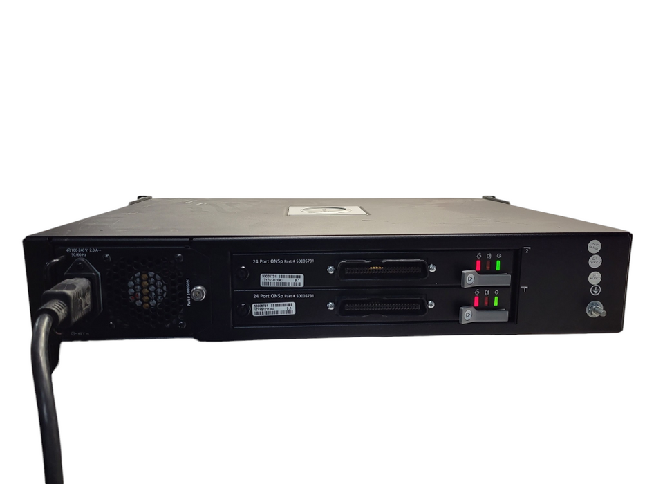 Mitel ASU II 50005105 Analog Service Unit w/ 2x 50005731 24 PORT ONS CARD Q$