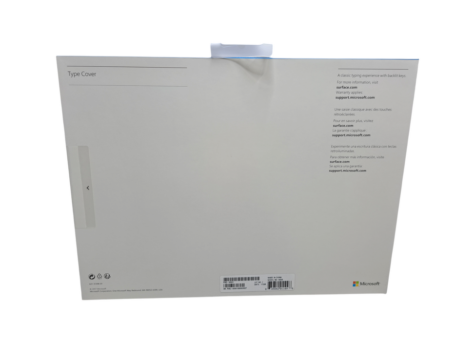 Microsoft Surface Pro Type Cover Keyboard for Surface Pro 4 R9Q-00001 1725 Q)