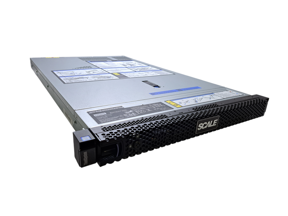 Lenovo SR630 1U 4x 3.5" | 2x Xeon Silver 4110 @2.10GHz, 64GB DDR4, 430-8i )