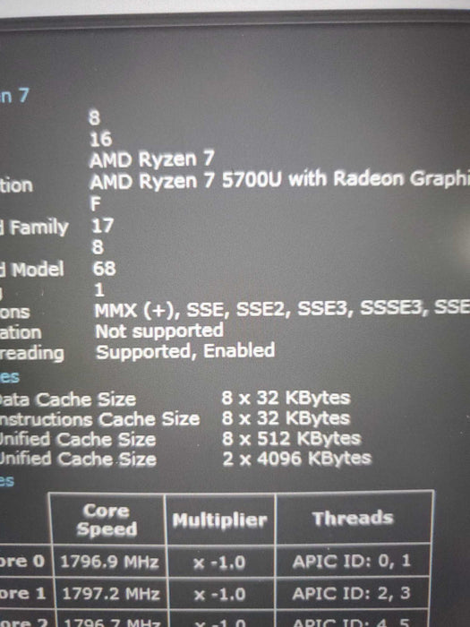 HP - 14" FHD, Ryzen 7 - 5700U 16 GB RAM, 1TB SSD - 14-fq1040ca  Lap200