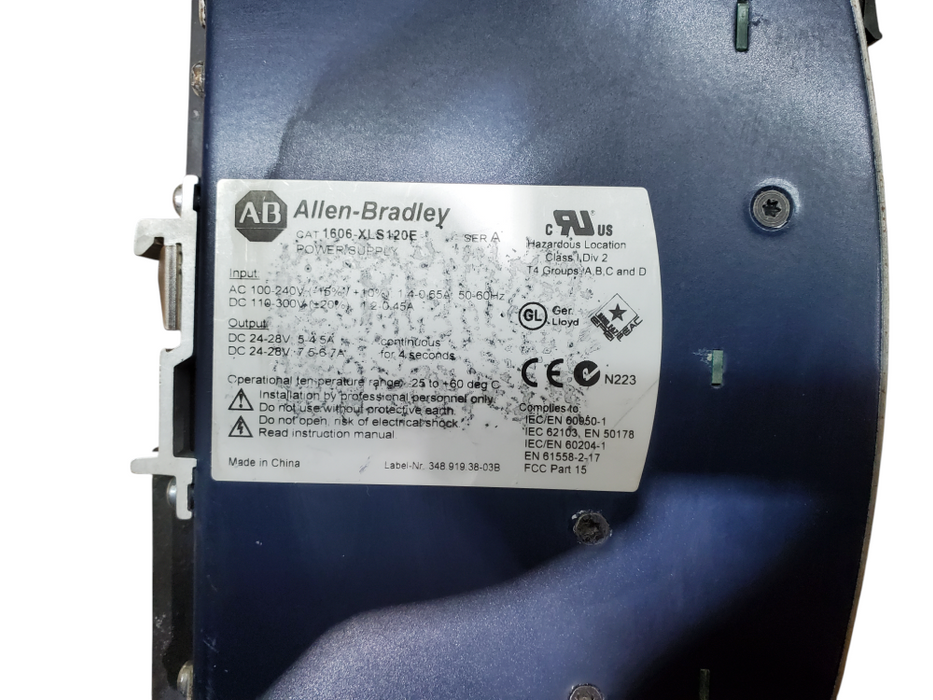 Allen-Bradley 1606-XLS Power Supply 1606-XLS120E *READ*
