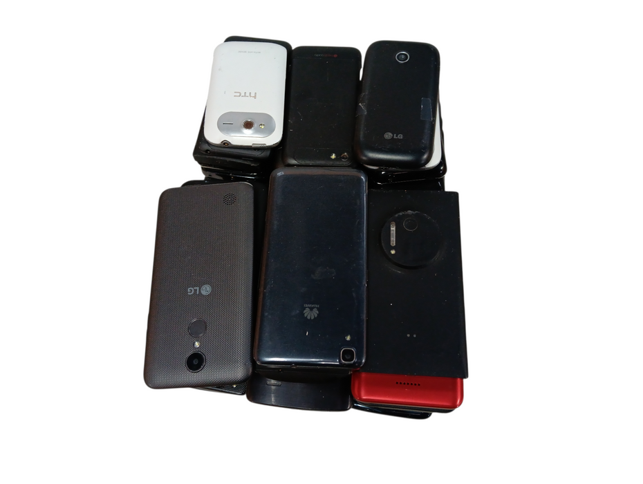 Lot of 60x Mixed Android/Windows Phones [Micro USB / AS-IS]