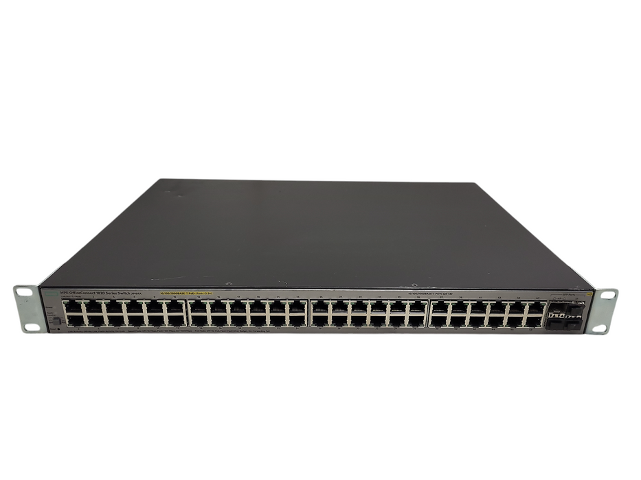 HPE OfficeConnect 48-port PoE+ Gigabit Network Switch J9984A READ $