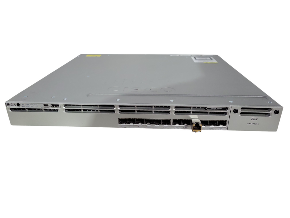 Cisco WS-C3850-12S-E V02 | 12-Port SFP Ethernet Network Switch | 1xPSU !