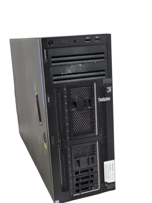 Lenovo TS ST550 2x Xeon Silver 4208 2.10GHz 16GB RAM RAID 530-8i, 2x PSU _