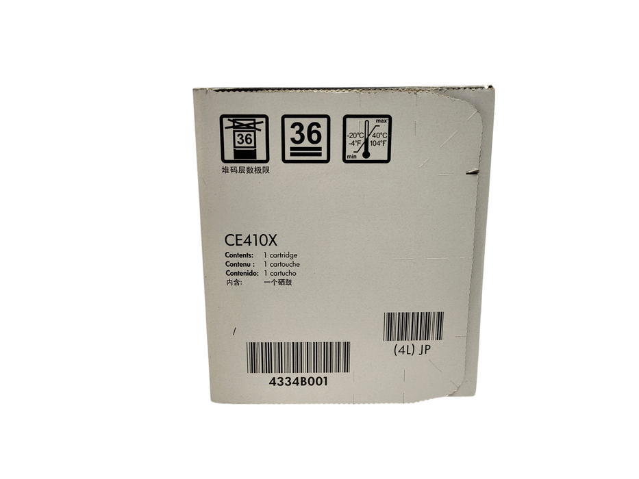 HP LaserJet 305X (CE410X) Black Toner Cartridge, Genuine, NEW $