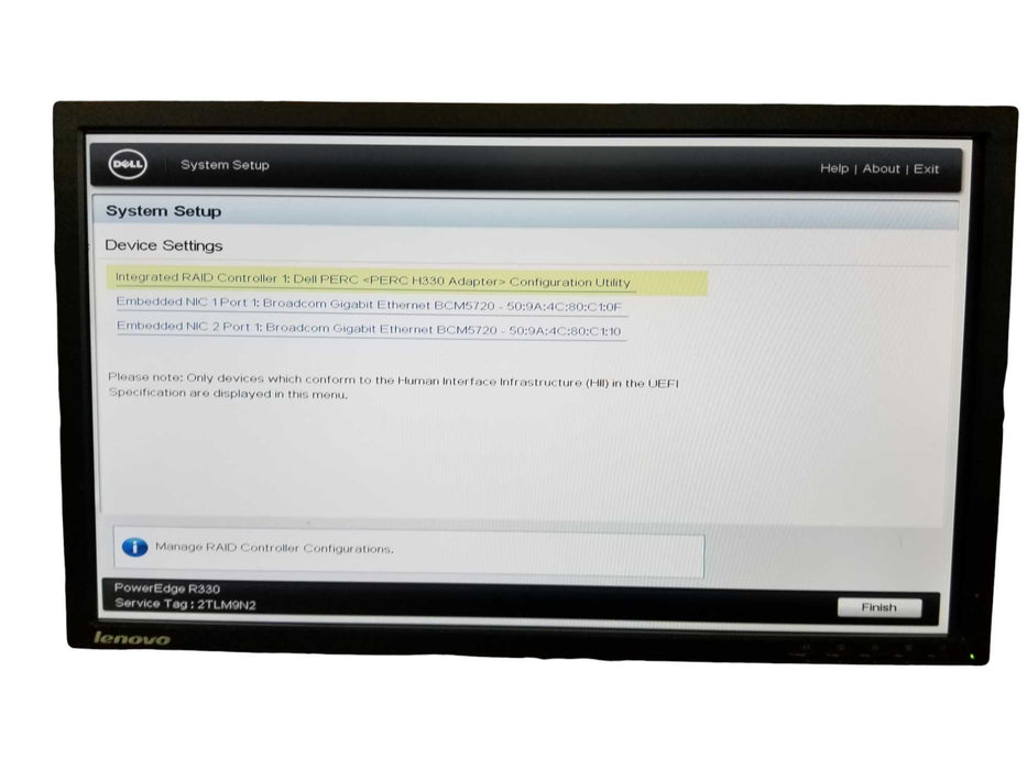 Dell PowerEdge R330 Xeon E3-1220v5 16GB DDR4 PERC H330 2x 350W PSUs