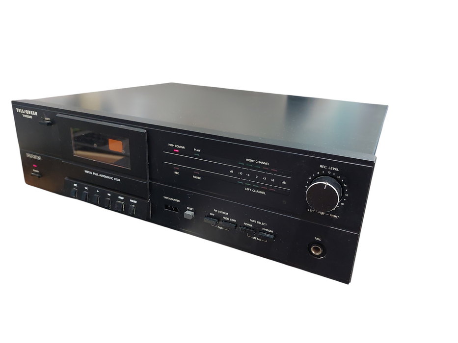 Vinatge Telefunken Model:TC200 Cassette Player/Recorder High Com =