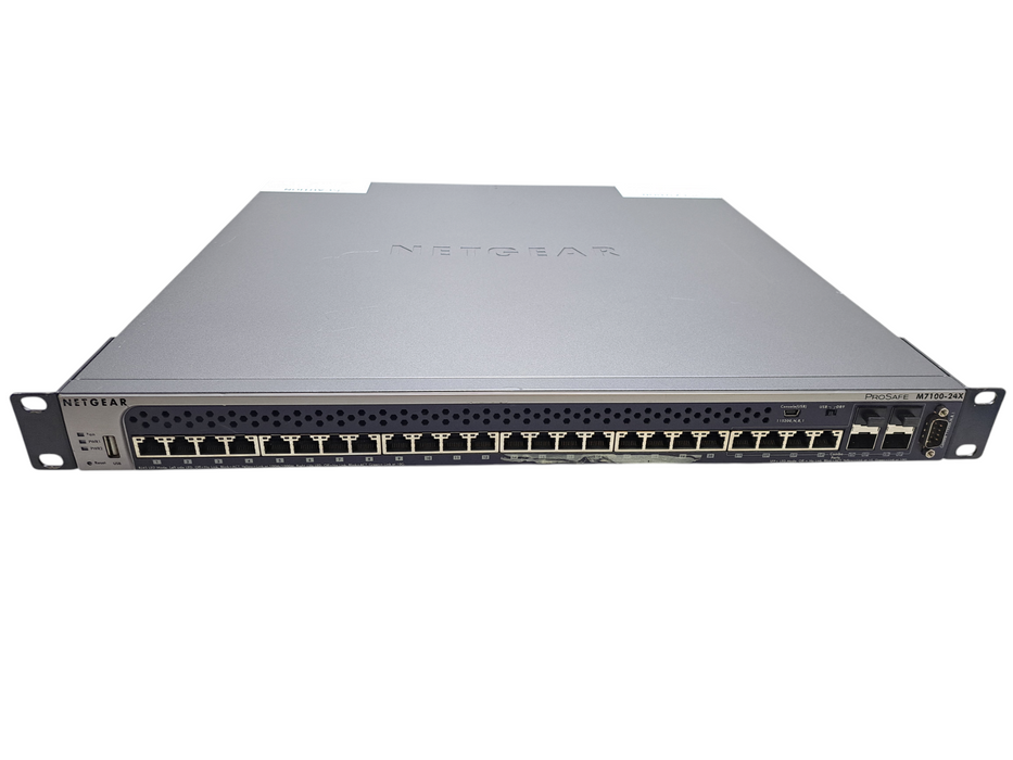 Netgear ProSafe M7100-24X | 24-Port 10Gigabit L2+ Managed Switch *READ* )