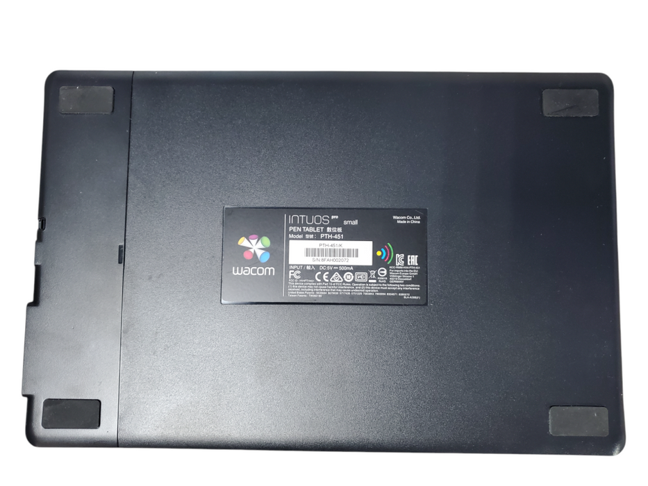 Wacom Intuos Pro Small PTH-451 Graphics Drawing Tablet With Pen