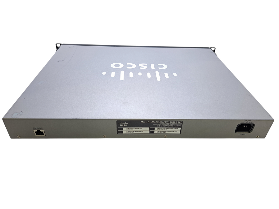 Cisco SG350-52P-K9 V03 | 52-Port Gigabit PoE Managed Switch