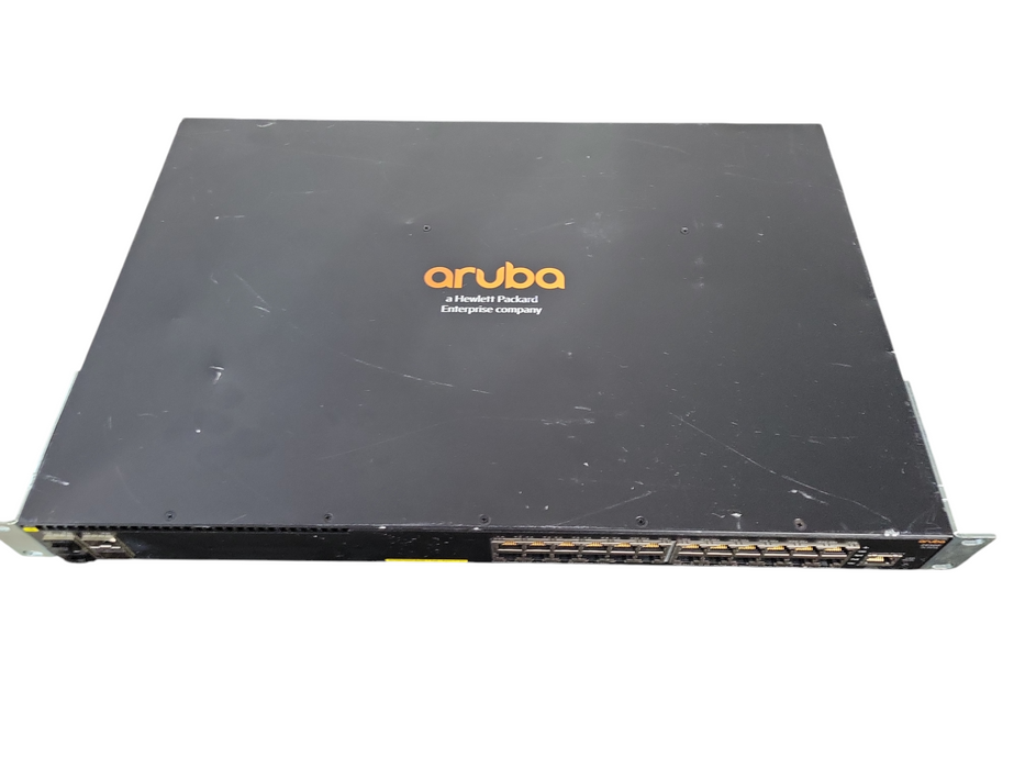 Aruba HP JL261A 2930F 24G PoE+ 4SFP Gigabit Switch !
