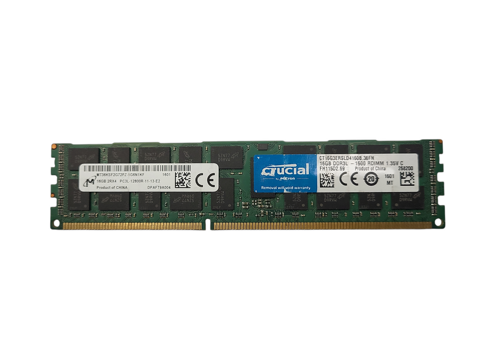 Various brands 16GB 2RX4 PC3L-12800R Server Memory Q$