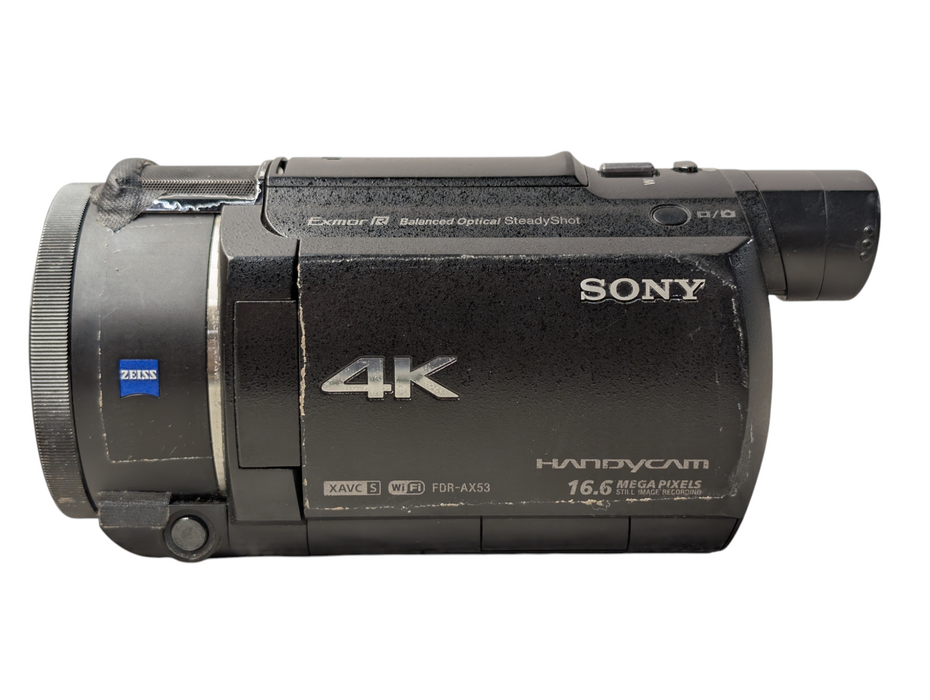 SONY Handycam FDR-AX53 Digital 4K Video Camera Recorder PLEASE READ Q-