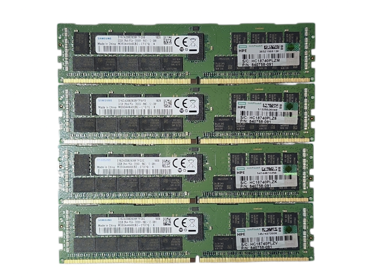 PC4-2666V-RB2-12 (32GB×12枚)サーバー用　384GB PC4-2666V-RB2-12 (32GB×12枚)サーバー用 384GB PC4-2666V-RB2-12