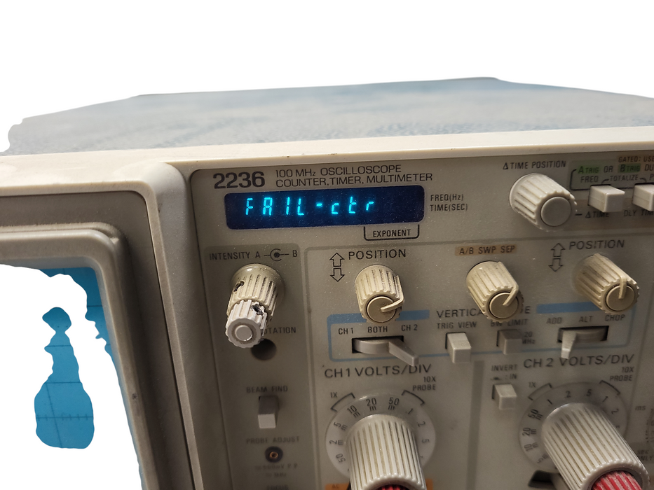 Tektronix 2236 Oscilloscope 100 MHz Counter Timer Multimeter READ $