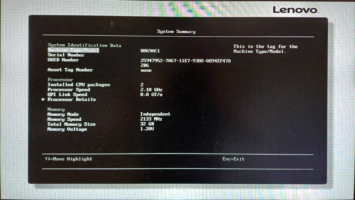 Lenovo X3550 M5 1U 8x 2.5", 2x Xeon E5-2620v4, 32GB DDR4, 8x1.2TB SAS,M5210