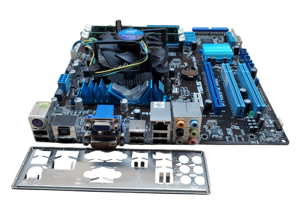 Asus P7H55-M PRO Motherboard | Core I3-540 @ 3.07GHz | 4GB RAM | w/ I/O