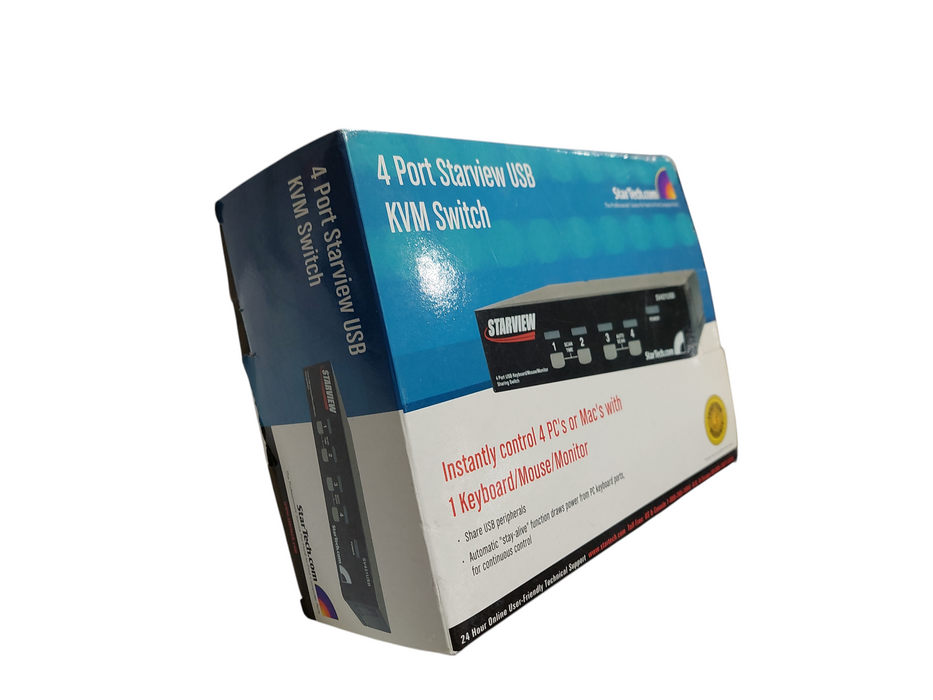 Starview 4 Port USB KVM Switch in Box  =