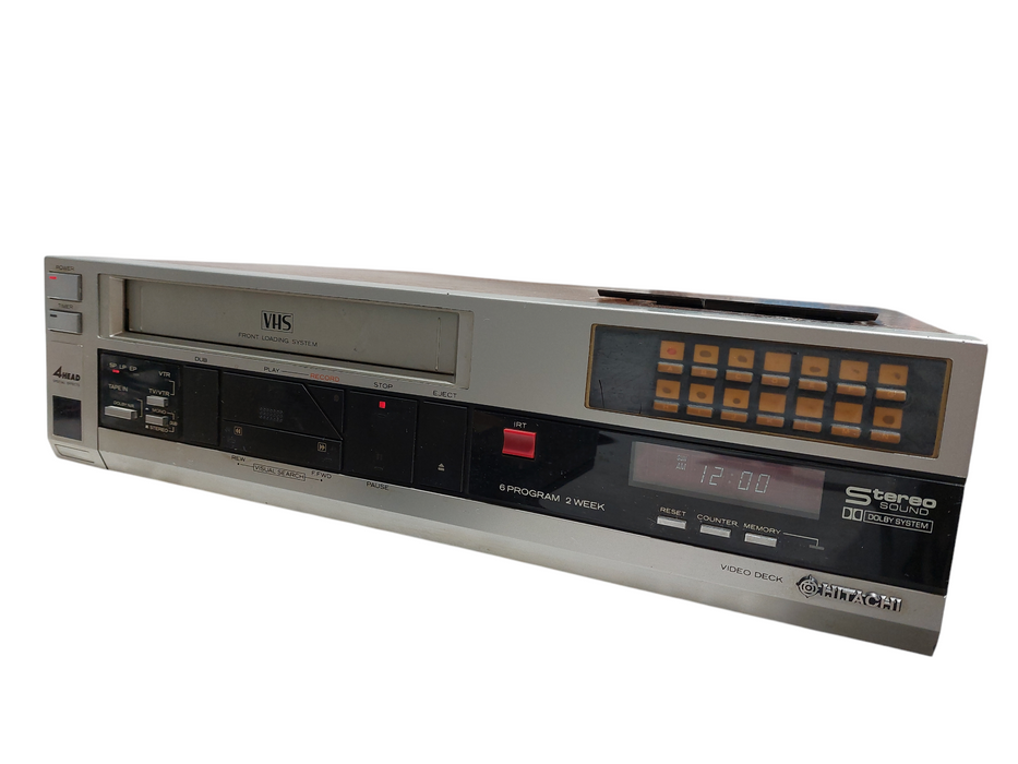 Hitachi Video Deck VCR Model: VT-19A =