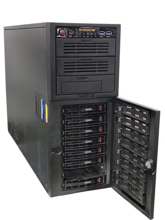 Supermicro X10DAi/C, 1x Xeon E5-2690v4 2.60GHz, 32GB DDR4, 3.5" _