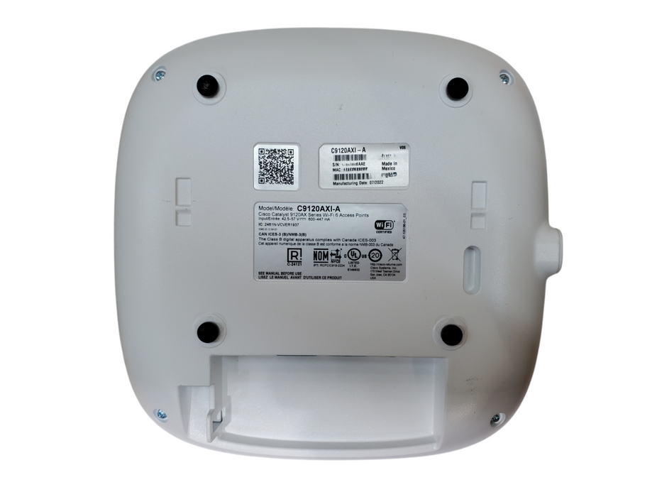 Cisco Catalyst C9120AXI-A Wi-Fi 6 Wireless Access Point