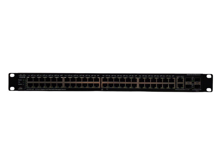 Cisco SG500-52P 52-Port Gigabyte PoE+ Ethernet Network Managed Switch