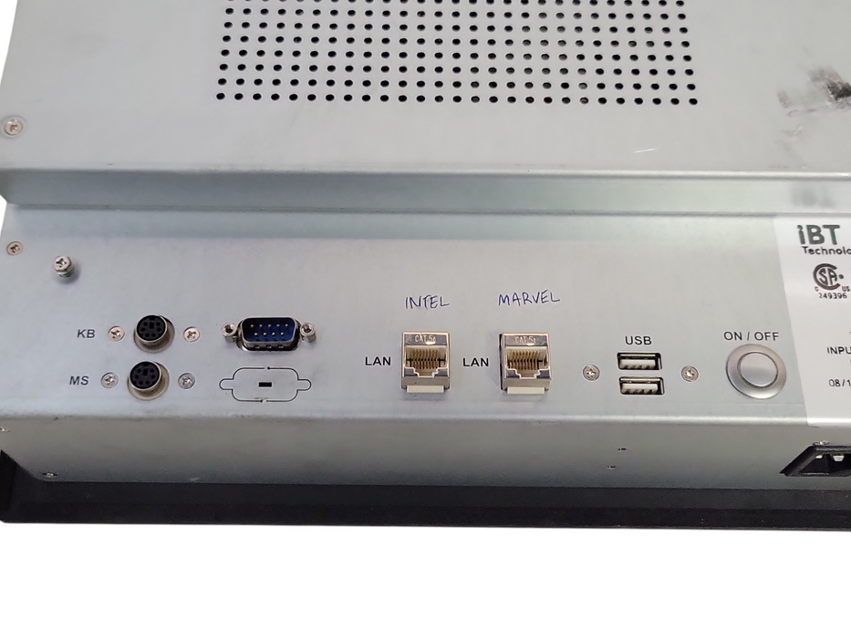 IBT TECHNOLOGIES IBT899 PANEL-PC INDUSTRIAL PC _