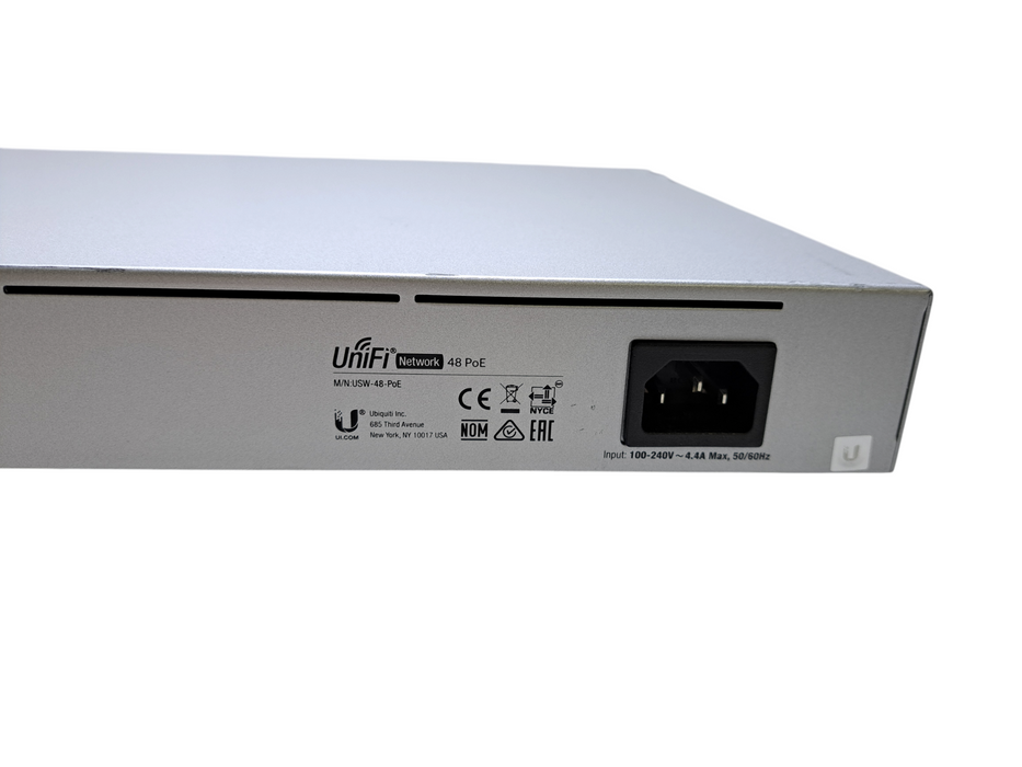 Ubiquiti UniFi USW-48-PoE | 48-Port Gigabit PoE+ (195W) Managed Switch