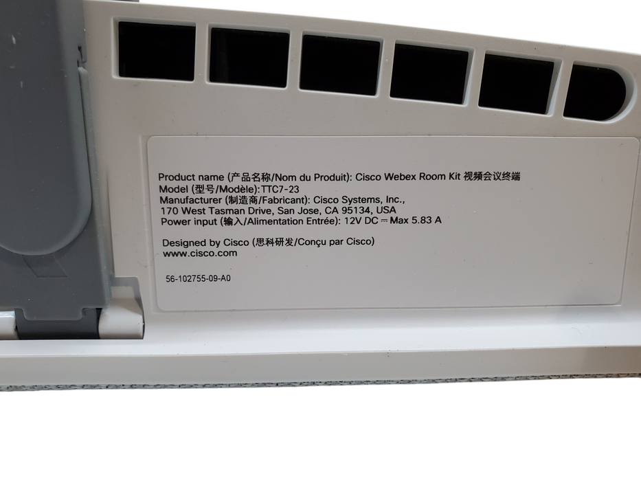 Cisco TTC7-23 Webex Conference Camera CS-KIT-S-UNIT *READ*