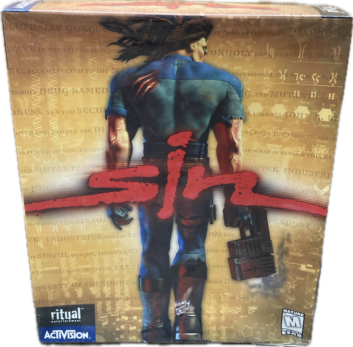 SiN Video Game Windows 95/98 NT CD-ROM Brand-New SEALED READ!