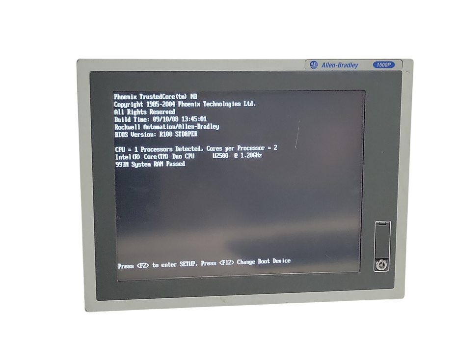 ALLEN BRADLEY 6181P-15TPXP SER E 15-inch 1500P industrial touch screen READ _
