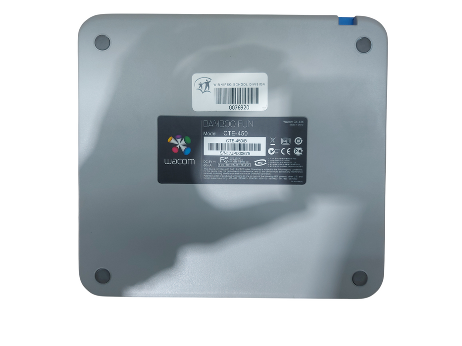 Wacom Bamboo Fun CTE-450B Drawing Tablet