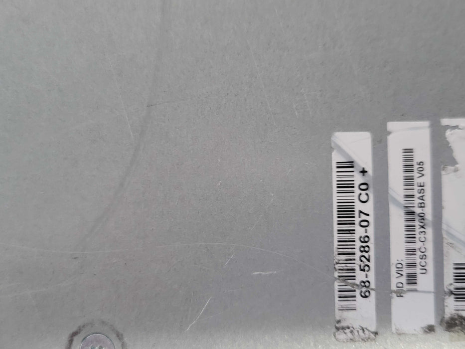 Cisco UCS S3260 60x 3.5" Bay Storage Server 1x UCS-C3K-M4SRB 64GB DDR4 SEE _