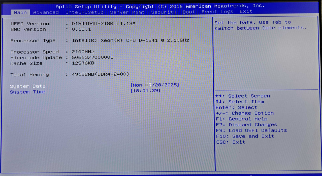 Datto S3P4000 4x 3.5" 1U Server | Xeon D-1541 @2.10GHz, 48GB DDR4, No HDD's