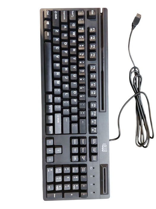 Adesso EasyTouch 630R AKB-630R Smart Card & Magnetic Stripe Reader Keyboard