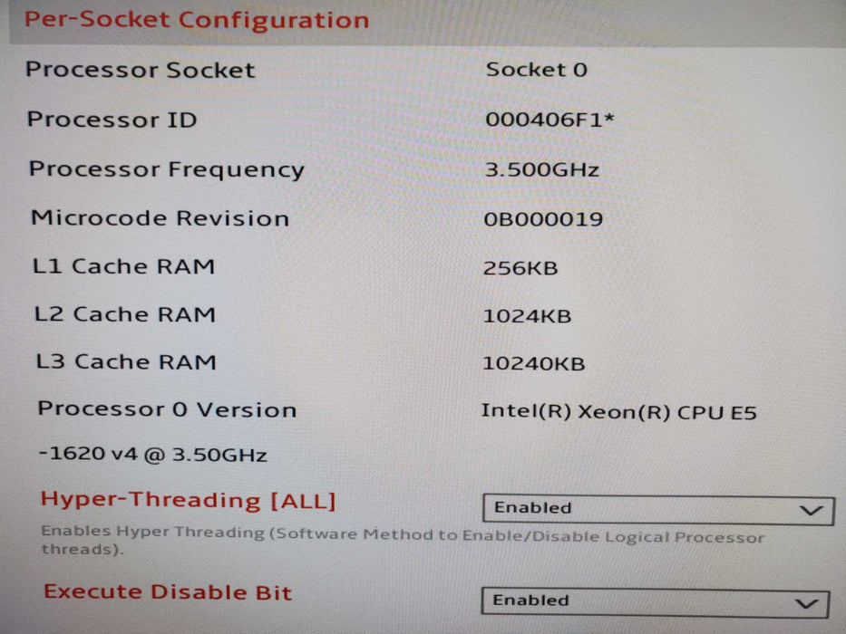 Lenovo ThinkStation P510 – Xeon E5‑1620 v4 32GB RAM GTX1060-6GB NO HDD