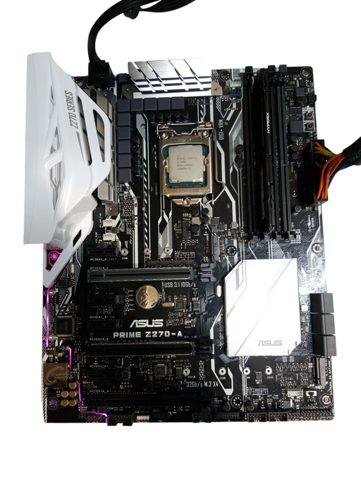 Asus Prime Z270-A w/ core i5-7600K CPU 8GB DDR4 RAM  IO Shield