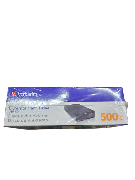 Verbatim 500GB External Hard Drive USB 2.0 Q