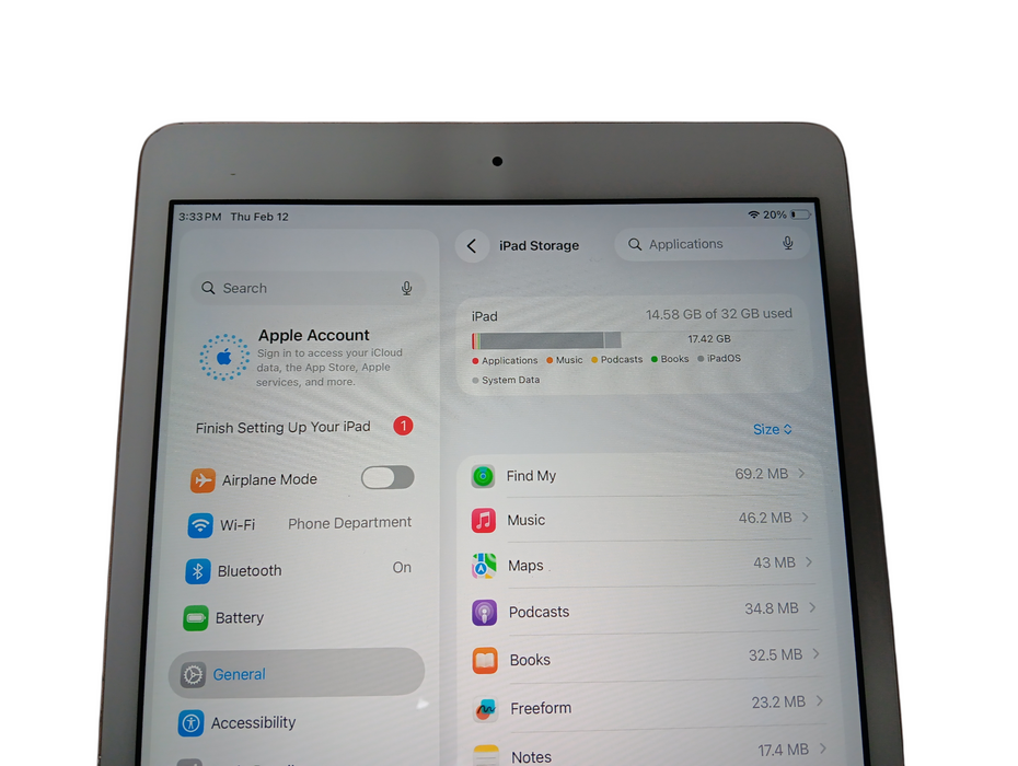 Apple iPad 8th Gen - 32GB - Gold [A2270]