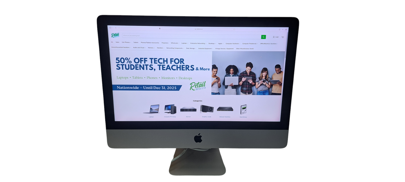 Apple iMac A1418 | i5-5675R|8GB DDR3 RAM|1TB HDD|Irish Pro 6200 GPU