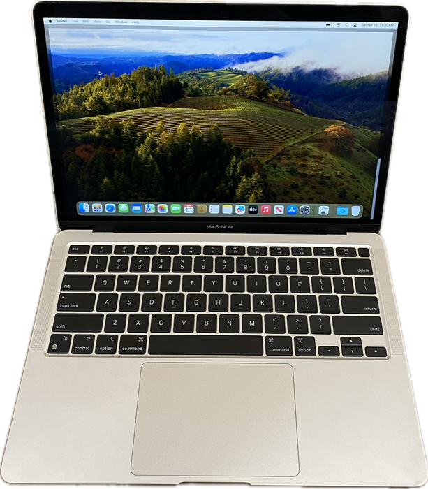 Apple MacBook Air  13" 2020 M1 8GB RAM 256GB SSD No Power Adapter